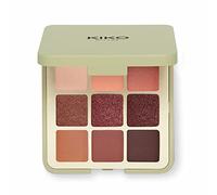 KIKO Milano Green Me Eyeshadow Palette 102, Palette With 9 Multi-Finish Eyeshadows: Matte, Pearly And Metallic