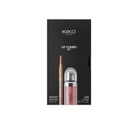 KIKO Milano Lip Combo Set 01, Lip Kit: Hydrating Lip Gloss And Matching Lip Pencil