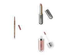 KIKO Milano Lip Glow Trio | Unlimited Stylo, Precision Automatic Lip Liner & 3D Hydra Lipgloss | The Perfect Lip Combo for Defined & Glossy Lips