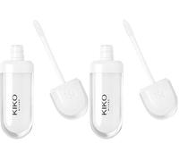 KIKO Milano Lip Volume 02 Transparent | Perfecting Lip Cream Volumizing Effect (Pack of 2)