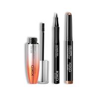 KIKO Milano Long Lasting Eyeshadow Stick 06 + NEW MAXI MOD MASCARA + ULTIMATE PEN 01