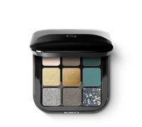 Kiko MILANO - New Glamour Multi Finish Eyeshadow Palette 06 Palette with 9 eyeshadows in different finishes
