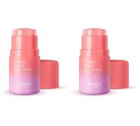 KIKO Milano Power Shake Cool Crystal Stick, Face And Eye Contour Stick (Pack of 2)