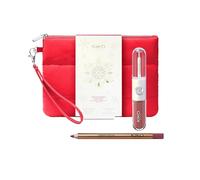 KIKO Milano Snow-Kissed Holiday My Perfect Combo Lips Gift Set-02, Lip Makeup Gift Set: Unlimited Double Touch And Lip Pencil