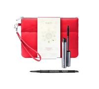 KIKO Milano Snow-Kissed Holiday Skiglam Black Duo Eyes Gift Set, Eyes Gift Set: Volumising And Lengthening Mascara And Eyeliner Pencil