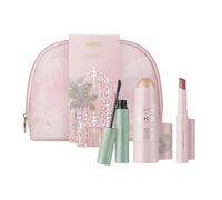 KIKO Milano Threads Of Time Glass Glow Icons Make Up Kit, Make-Up Gift Set: Highlighter Stick, Eyebrow Wax And Gloss Stick