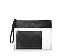 KIKO Milano Transparent Beauty Case - Shade 001 Black | Clear Beauty Case | Inner Pouch
