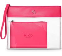 KIKO Milano Transparent Beauty Case - Shade 002 Fuchsia