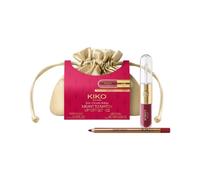 KIKO Milano Twist 'N Twinkle Holiday Meant To Match Lip Gift Set 02 | Unlimited Double Touch liquid lipstick and matching lip pencil for long-lasting, perfectly defined colour