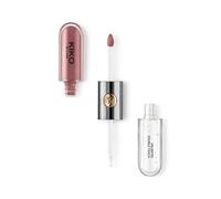 KIKO Milano Unlimited Double Touch 120 | Liquid lipstick with a bright finish in a two-step application. Lasts up to 12 hours. No-transfer base colour