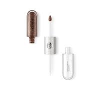 KIKO Milano Unlimited Double Touch - Shade 156 Dusk Gleams | Two-Step Liquid | Base Colour + Gloss | 12-Hour Wear | No-Transfer | Radiant