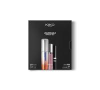 KIKO Milano Unmissable Makeup Set, Make-Up Kit With A Mascara, Waterproof Eyeliner And A Liquid Matte Lipstick