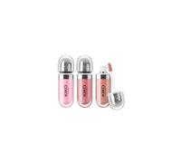 KIKO Milano Glossy Lip Set Mini, Lip Kit: 3 Mini Hydrating Lip Glosses With 3D Volume Effect