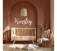 Kikone Personalized Custom Wood Name Sign for Kids Room,Nursery Name Signs for Wall Decor,Wooden Letters for Kids Room,Custom wooden name signs first and middle name,Home Decor
