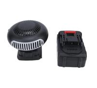 Kikumi 12000mAh Battery Powered Space Heater, Cordless Portable Heater Electric Tricycle Car Defroster for Outdoor Home, Portable Car Defogger