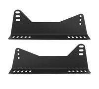 Kikumi 2pcs Universal Car Seat Side Mounts Brackets Reinforce Original Seat Improve Safety Stability Made of High Hardness Material for Vehicle Modification