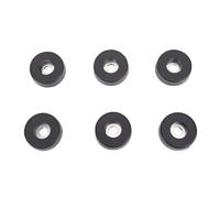 Kikumi 32pcs Anti Vibration Rubber Feet Pads for Speaker Isolation, Reduce Resonance, Enhance Bass Performance, Protect Equipment, Easy Installation, 30x10mm