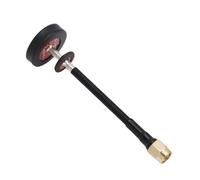 Kikumi 5.8G FPV Antenna with SMA Connector Lightweight 3.5dBi for Racing Dr | Plastic Copper Construction, 5500-6000MHz Frequency Range, 50Ω Impedance, VSWR ≤1.3, for RC Car Boat and Smart Home Devices