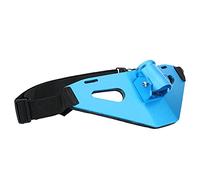 Kikumi Aluminium Alloy Adjustable Fishing Fighting Belt Stand Up Padded Fish Rod Holder (Blue)