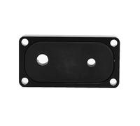 Kikumi Billet Firewall Shifter Cable Grommet Mount Kit Durable 7/16in Thick Rubber Grommet Simple Installation with Included Hardware for Integra K-Series Swap