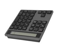 Kikumi Bluetooth Number Pad 2.4G USB Wireless Numeric Keypad Numpad Dual Mode 34 Keys for Laptop Desktop