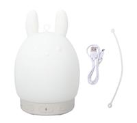 Kikumi Bluetooth Speaker Night Light Dimmable 3 Brightness Levels Lamp Sound Machine with White Noise for Sleeping