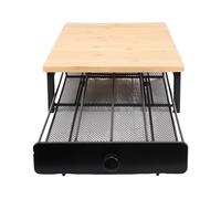 Kikumi Coffee Pod Drawer Holder 40 Capacity Pods Storage Organizer Coffee Capsule Rack for Home Office Kitchen