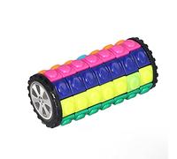 Kikumi Cylinder Puzzle Toy 7 Layers Relaxing Stress Anxiety Relief Rotate Slide Brain Teaser Puzzle Toy for Kids