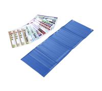 Kikumi Dry Erase Multiplication Chart for Kids, Interactive Math Learning Tool with Resilient Polyester Material, for Classroom or Home Use