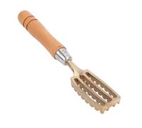Kikumi Fish Scaler,Labor Saving Copper Fish Scale Remover with Wood Handle,for Kitchen Tool,Quick Use,Long-Term Use,Delicious Dishes