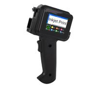 Kikumi Handheld Inkjet Printer Gun Portable Mini Quick Drying 12.7mm for Text Barcode QR Code Counter Batch Number Date Coder
