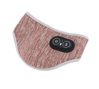 Kikumi Heated Neck Wrap, 3 Heating Levels 3 Vibration Modes Neck Massager with USB Port for Pain Relief, Cervical Spondylosis, Home Car Travel Use