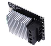 Kikumi Heating Controller Module, 30A Electronic Component, Large Heatsink, Easy Operation, for 3D Printer Hot Bed/Print Head Heat Control Accessories with Ramp1.4 Signal Control