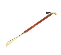 Kikumi Horse Head Shoe Horn Lifter Universal Long Beech Handle Handled Shoehorn (Brown 55CM horse toe shoes)