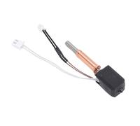 Kikumi Hotend Replacement for Anycubic Kobra 3, 0.2mm Hardened Steel Nozzle 24V 60W Ceramic Heater Hotend Kit, with Ni Plated CrZrCu Heating Block and CrZrCu Throat for 3D Printer
