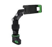 Kikumi Mic Stand Phone Holder Mount Fit for Galaxy Adjustable Multifunctional Mic Stand Clamp Phone Mount