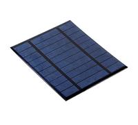 Kikumi Portable Solar Panel Charger, 2.5W 5V DIY Monocrystalline for