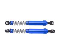 Kikumi RC Car Shock Absorbers, Lightweight Aluminum Alloy CNC Processing Water Resistant Oil Damper Compatible with Various for SCX10 1/10 RC Car (Blue)