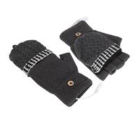 Kikumi Rechargeable Heated Gloves, USB Warm Gloves with Detachable Heating Pads for Men, Double Sided Heating Chip, Carbon Fiber Material