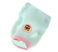 Kikumi Thin Breathable Cat Vest, Fashionable, Prevents Hair Loss, Comfortable, Ragdoll Cats, Suitable for Small Kittens, Dog Summer Vest, Unique Cute Patterns, Indoor (M)