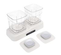 Kikumi Underwear Washer Portable Mini Washing Machine 2000mAh Rechargeable Cordless Dual Chamber for Underwear Socks