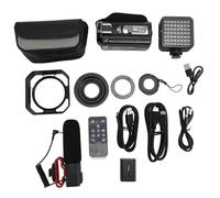 Kikumi Video Camera Camcorder 5K HD 3 Inch Touch Screen 18x Zoom Digital Outdoor DV Camcorder with Hood and Handle