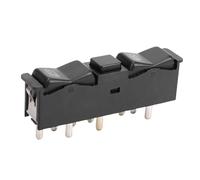 Kikumi Window Lift Switch, Front Left Master Electric Power Window Switch Replacement for 280 E - Class S - Class W123 W201 W126, Upgrade to Anti Aging ABS Material