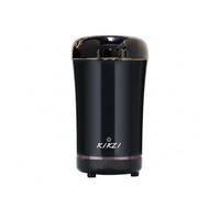 KIKZI® Electric Coffee Grinder, Superfine Grinding, 150W Powerful Motor, One Touch Operation, Compact Design, Black (Black)