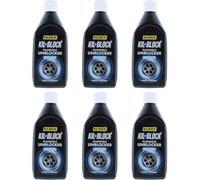 Kil-rock Kil-Block Bathroom Plughole Unblocker, Fast-Acting Liquid, Cleans and Freshens, 500ml, Pack of 6