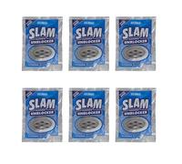 Kil-rock SLAM™ Bathroom Plughole Unblocker, Power Shot Sachet, Fast Acting Clog Removal, 80g, Pack of 6