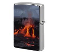 Kilauea Volcano Lighter Case Cover Metal Lighter Case