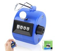KILDOWS Counter for Persons Counter, Hand Held Counter, Portable Counter for Persons, Tachometer, for Sports Golf Coach, School Trainer, Blue