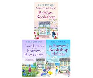 Kiley Dunbar Borrow a Bookshop Series Collection 3 Books Set