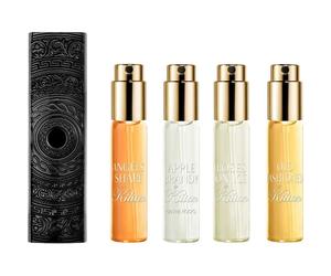 Kilian-Paris The-Liquors Apple-BrandyLiquors Discovery Set 1 Angels Share 7,5 ml + 1 Apple Brandy on the Rocks 7,5 ml + 1 Roses on Ice 7,5 ml + 1 Old Fashioned 7,5 ml + 1 Black Talisman